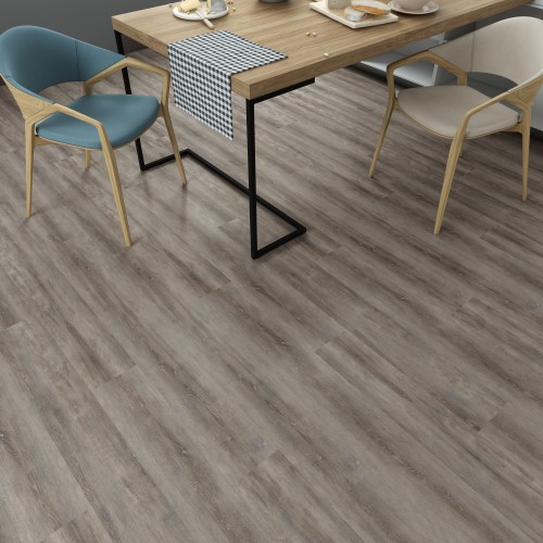 Luxury Vinyl Click-Lock Flooring - Rustic Grey